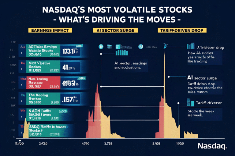 Nasdaq volatile stocks