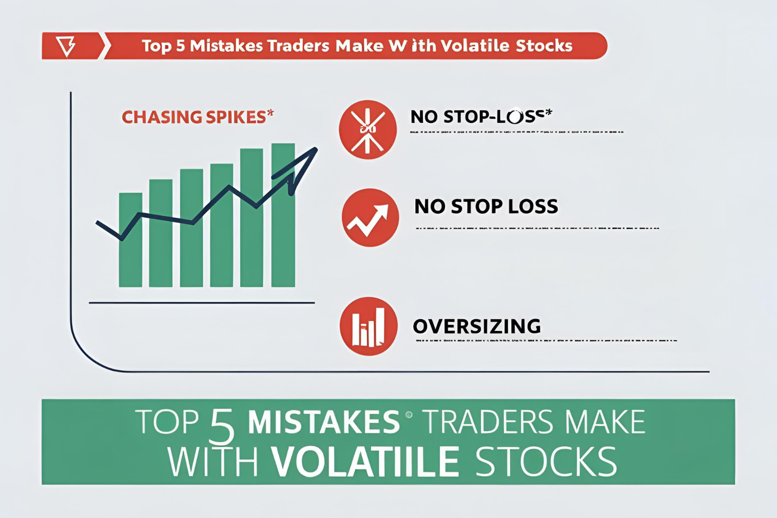 volatile stock trading mistakes